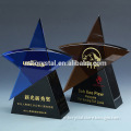 Fantasy Blue crystal glass star Trophy MH-J0874